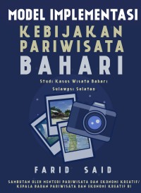 Image of MODEL IMPLEMENTASI KEBIJAKAN PARIWISATA BAHARI